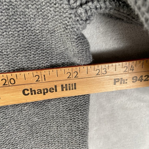 L.L. Bean Signature Hoodie women's Large Fisherman Sweater Cable Knit Pullover - Picture 10 of 13